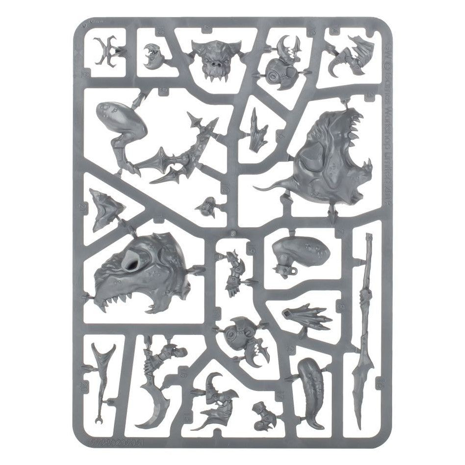 Age of Sigmar | Gloomspite Gitz | Loonboss on Giant Cave Squig | Plastic Character Box