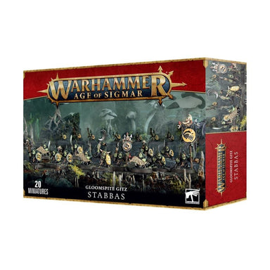 Games Workshop | AOS Age of Sigmar | Gloomspite Gitz | Stabbas | Plastic Unit Box
