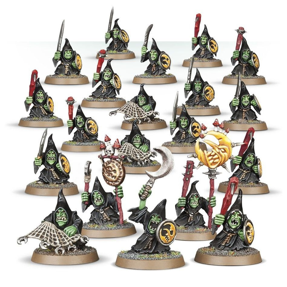Games Workshop | AOS Age of Sigmar | Gloomspite Gitz | Stabbas | Plastic Unit Box