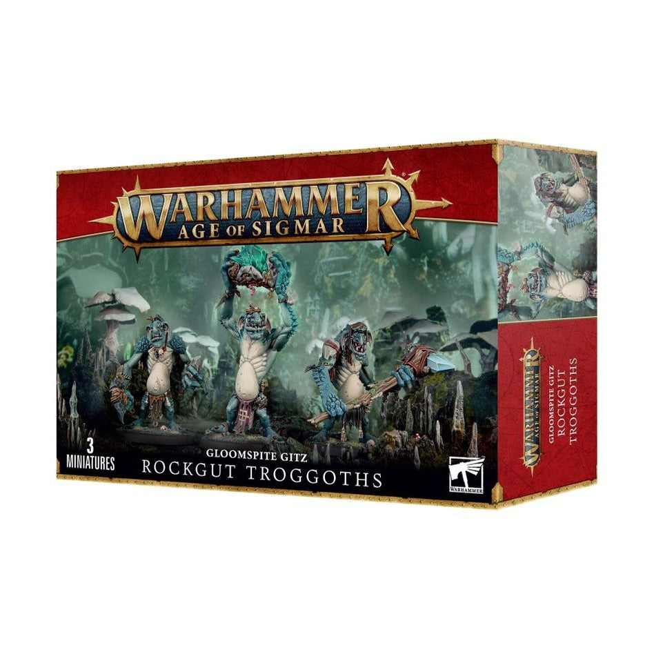 Age of Sigmar | Gloomspite Gitz | Rockgut Troggoths | Plastic Unit Box