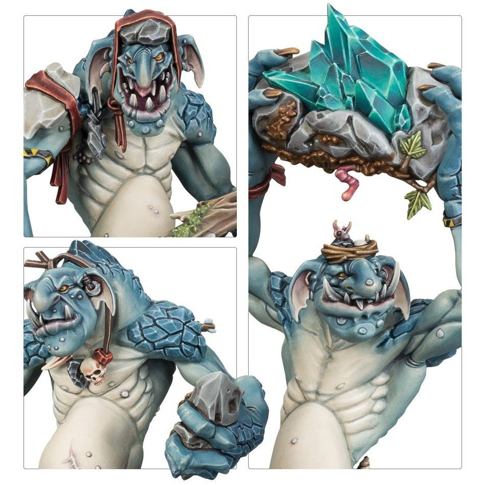 Age of Sigmar | Gloomspite Gitz | Rockgut Troggoths | Plastic Unit Box