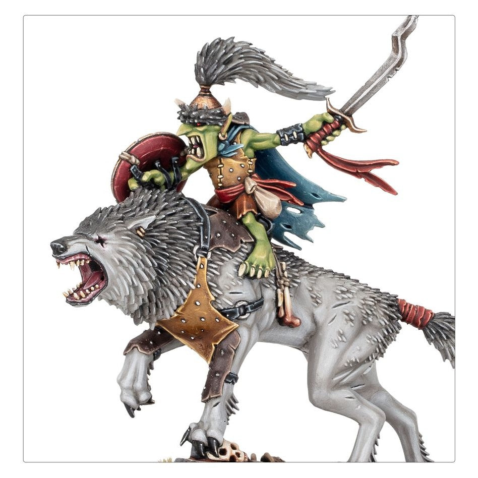 Age of Sigmar | Gloomspite Gitz | Snarlboss and Wolfgit Revenue | Plastic Unit Box