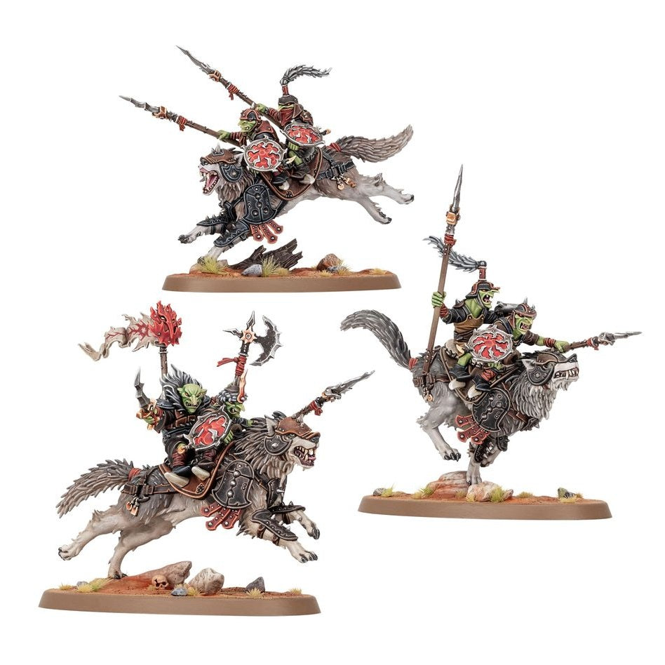 Age of Sigmar | Gloomspite Gitz | Snarlpack Cavalry | Plastic Unit Box
