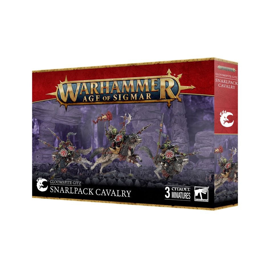 Age of Sigmar | Gloomspite Gitz | Snarlpack Cavalry | Plastic Unit Box