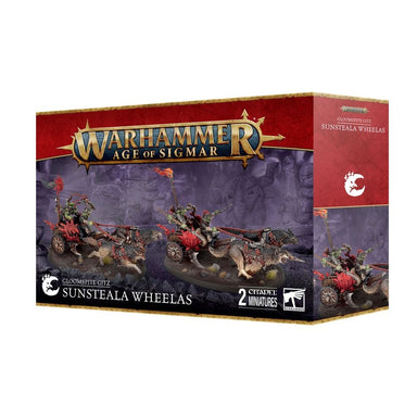 Age of Sigmar | Gloomspite Gitz | Sunsteala Wheelas | Plastic Unit Box