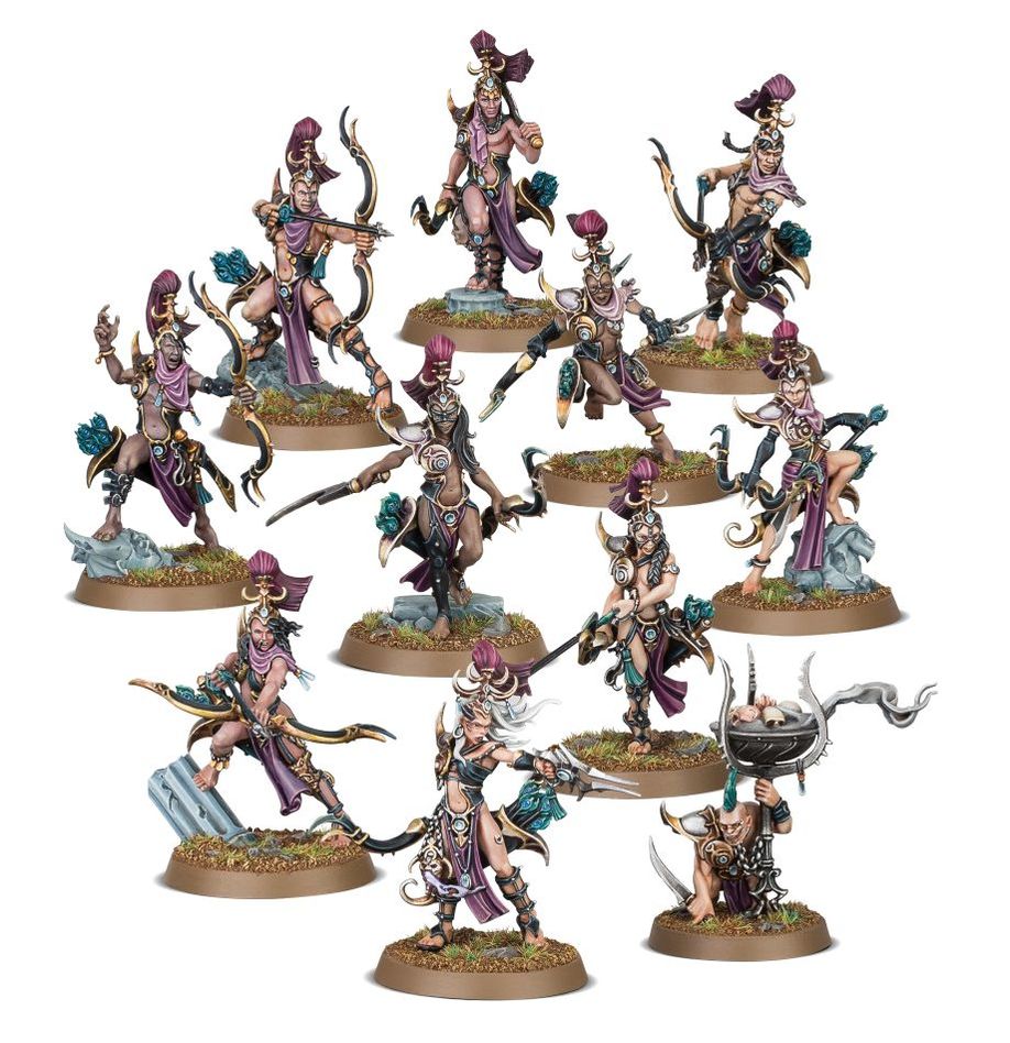 Age of Sigmar | Hedonites of Slaanesh | Blissbarb Archers | Plastic Unit Box
