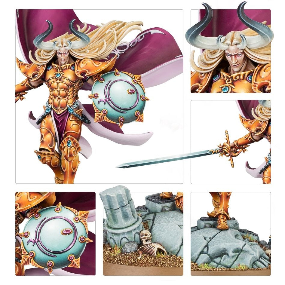 Age of Sigmar | Hedonites of Slaanesh | Sigvald, Prince of Slaanesh | Plastic Unit Box