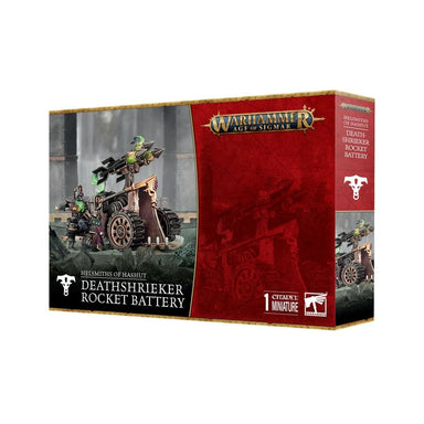 Age of Sigmar | Helsmiths of Hashut | Deathshrieker Rocket Battery | Plastic Unit Box