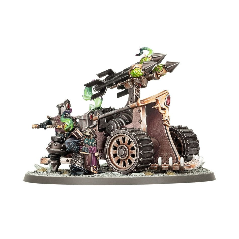 Age of Sigmar | Helsmiths of Hashut | Deathshrieker Rocket Battery | Plastic Unit Box
