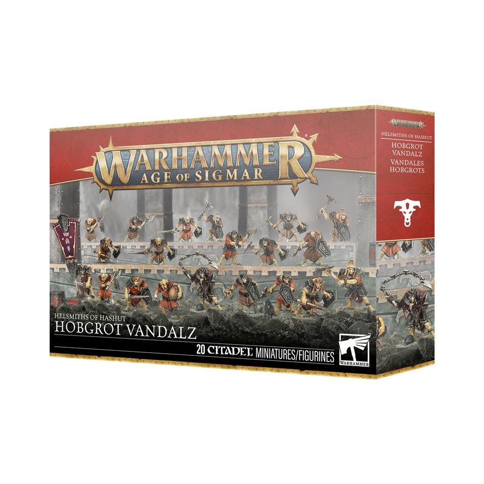 Age of Sigmar | Helsmiths of Hashut | Hobgrot Vandalz | Plastic Unit Box