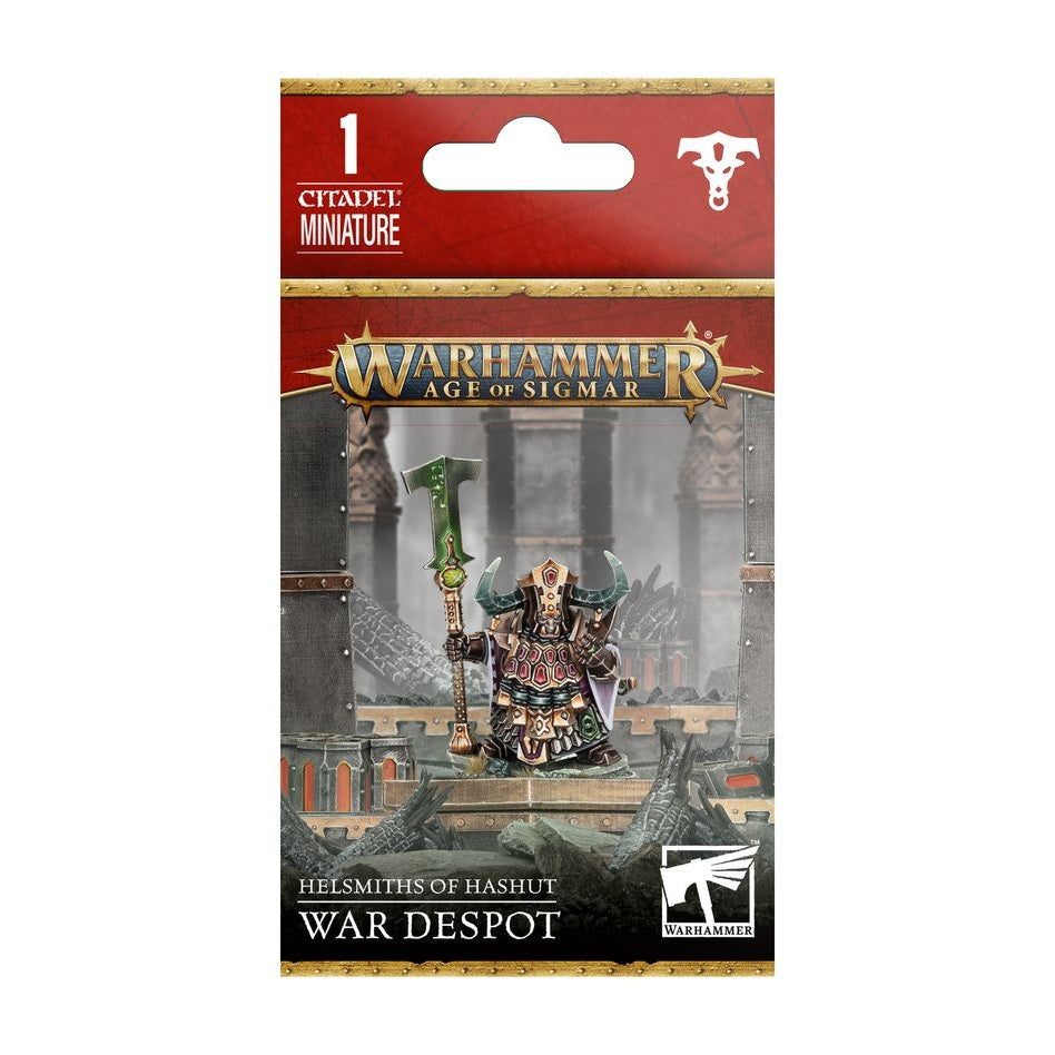 Age of Sigmar | Helsmiths of Hashut | War Despot | Plastic Character Box