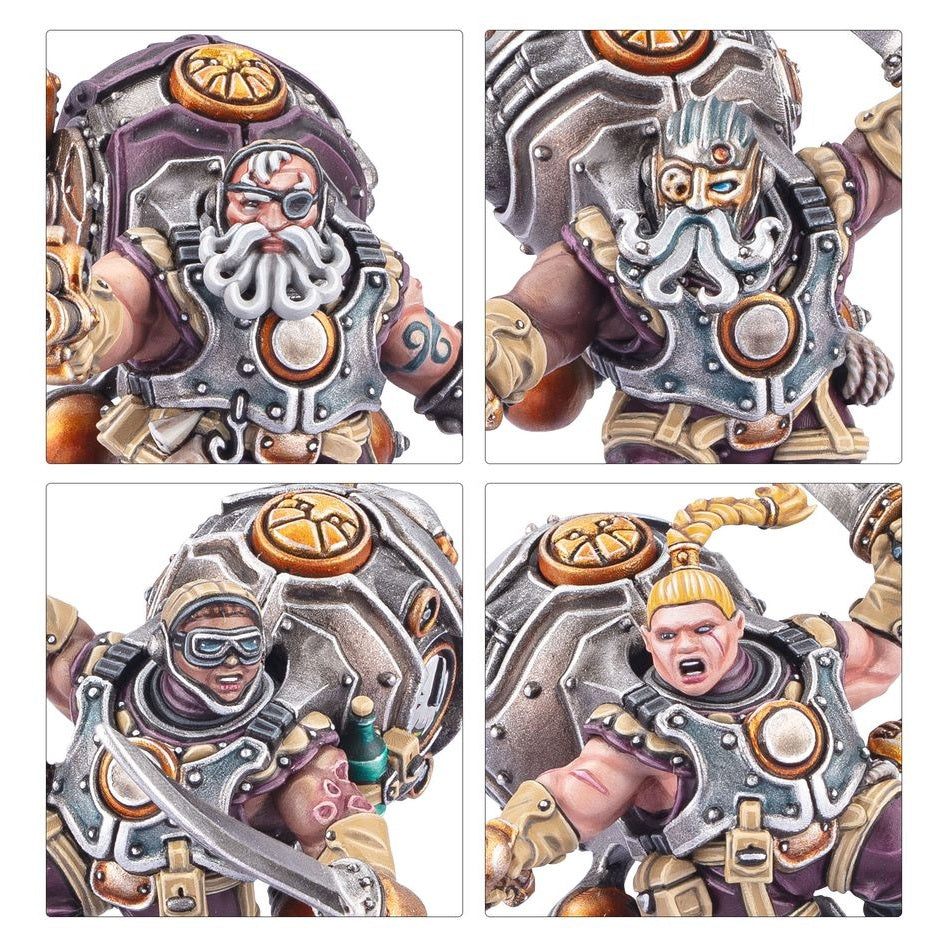 Age of Sigmar | Kharadron Overlords | Vongrim Harpoon Crew | Plastic Unit Box