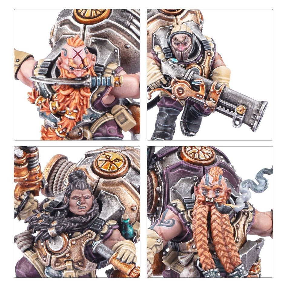 Age of Sigmar | Kharadron Overlords | Vongrim Harpoon Crew | Plastic Unit Box