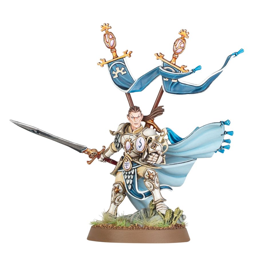 Age of Sigmar | Lumineth Realm-Lords | Vanari Lord Regent | Plastic Character Box