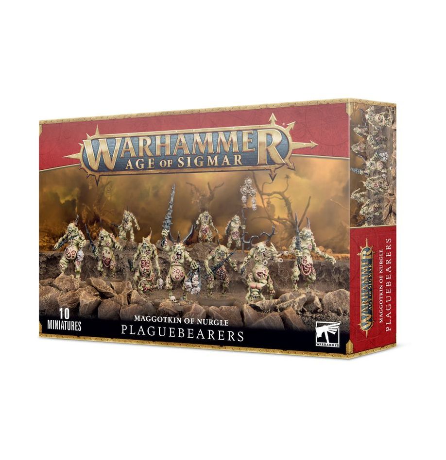 Age of Sigmar | Maggotkin of Nurgle | Plaguebearers | Plastic Unit Box