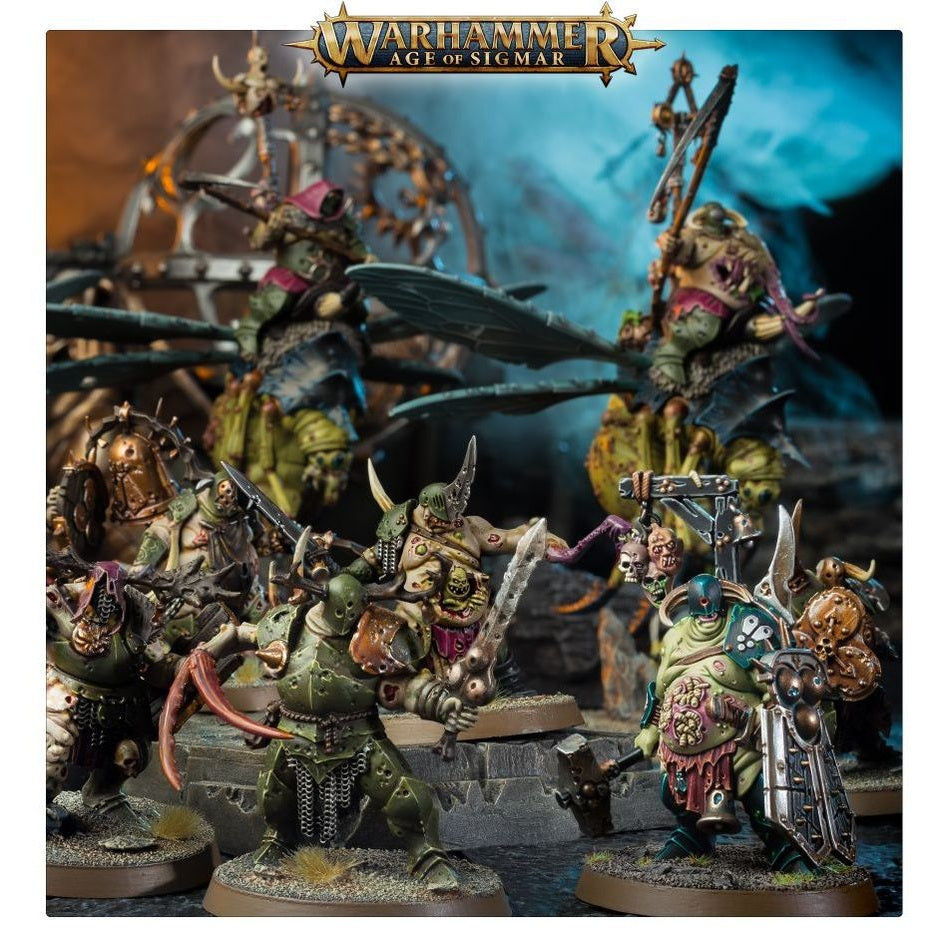 Age of Sigmar | Maggotkin of Nurgle | Putrid Blightkings | Plastic Starter Box