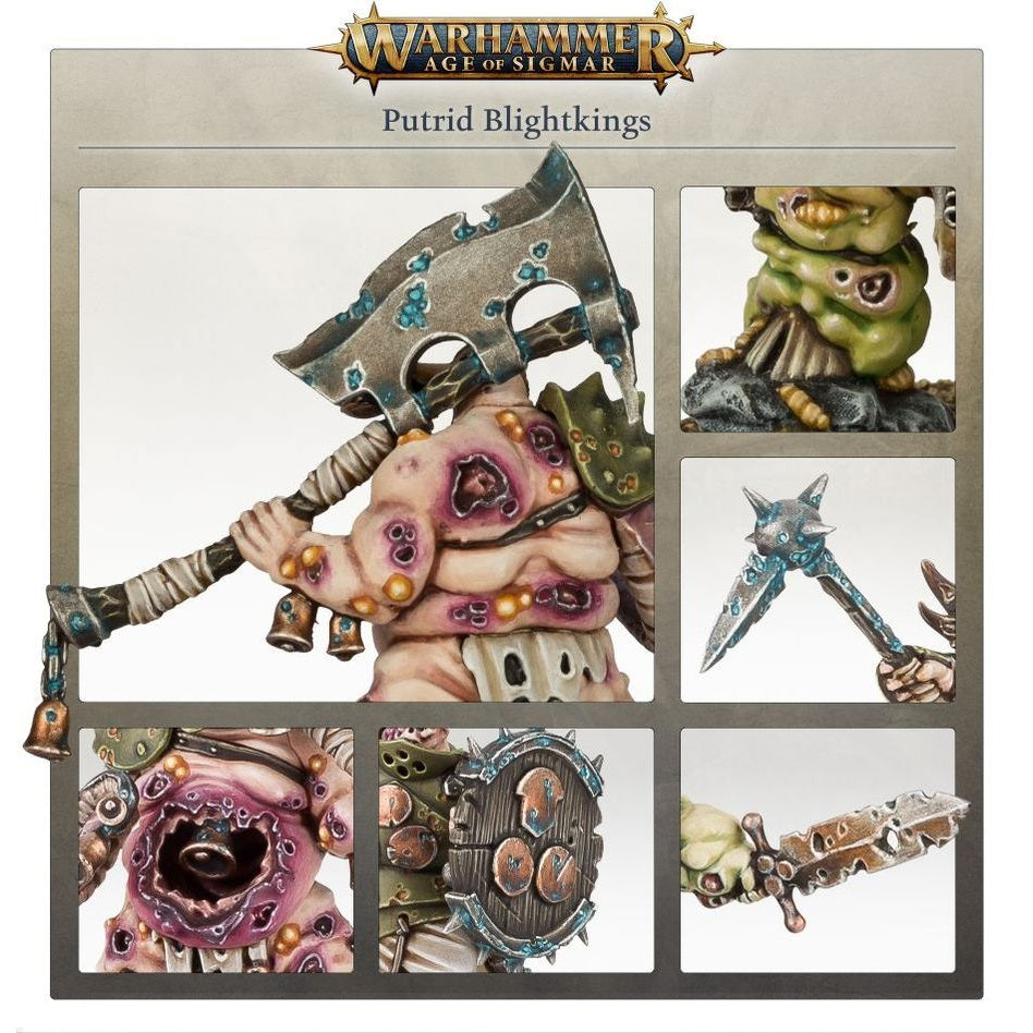 Age of Sigmar | Maggotkin of Nurgle | Putrid Blightkings | Plastic Starter Box