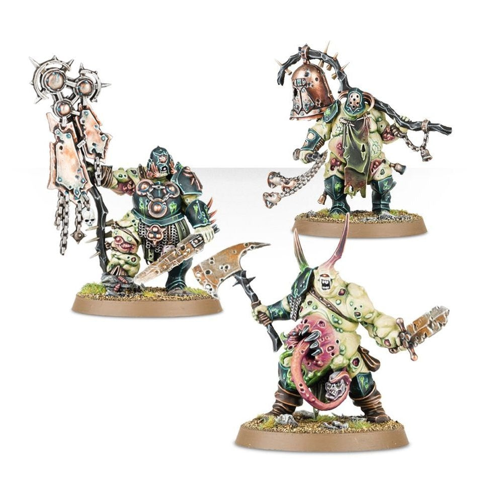 Age of Sigmar | Maggotkin of Nurgle | Putrid Blightkings | Plastic Starter Box