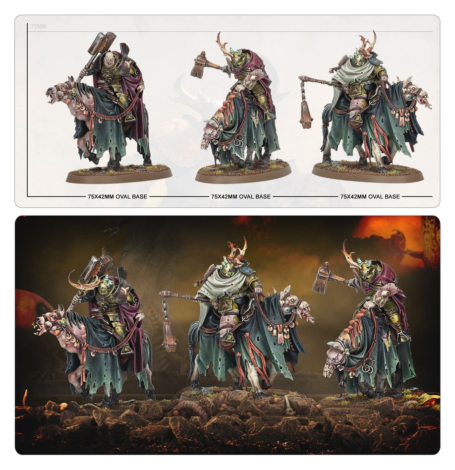 Age of Sigmar | Maggotkin of Nurgle | Sloven Knights | Plastic Unit Box