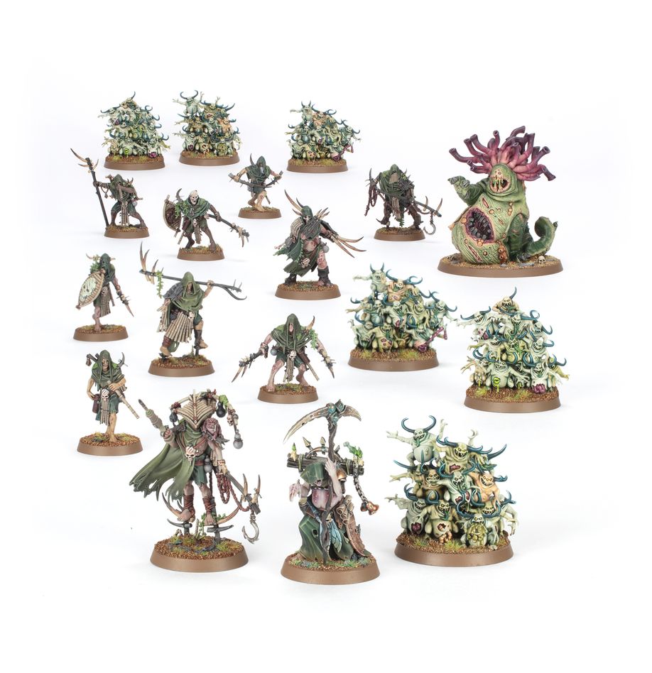 Age of Sigmar | Maggotkin of Nurgle | Spearhead | Plastic Starter Box
