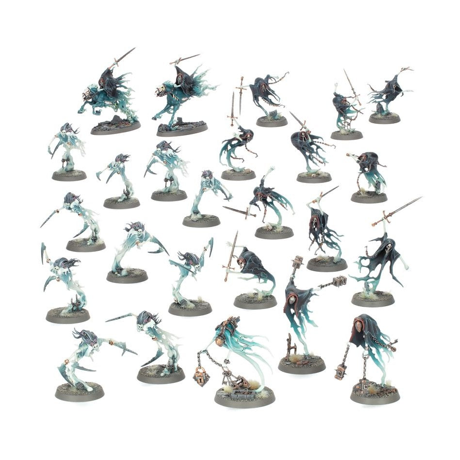 Age of Sigmar | Nighthaunt | Cursed Shacklehorde | Spearhead | Plastic Starter Box
