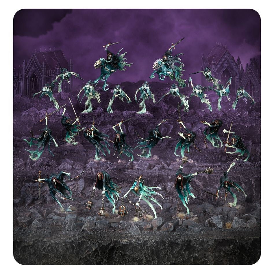 Age of Sigmar | Nighthaunt | Cursed Shacklehorde | Spearhead | Plastic Starter Box