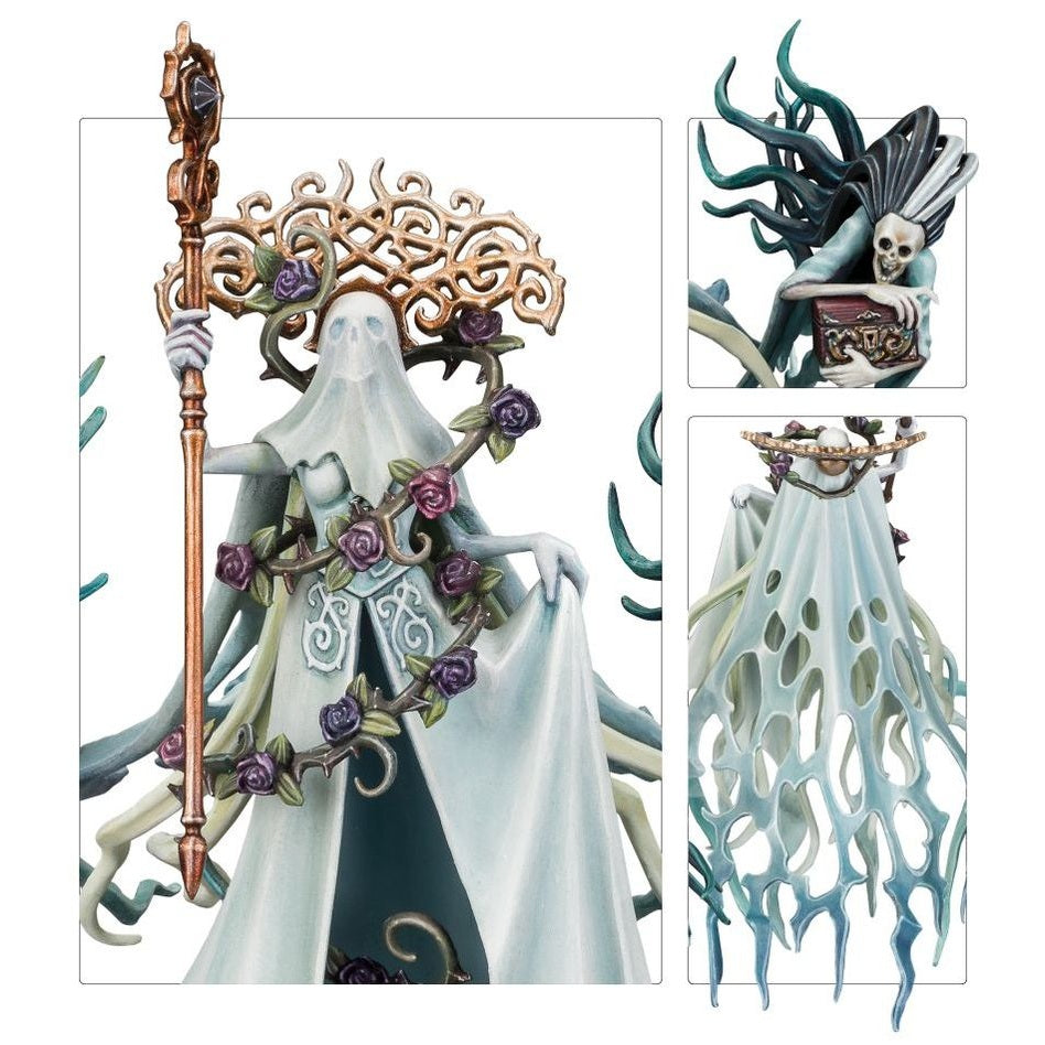 Age of Sigmar | Nighthaunt | Lady Olynder - Mortarch of Grief | Plastic Unit Box