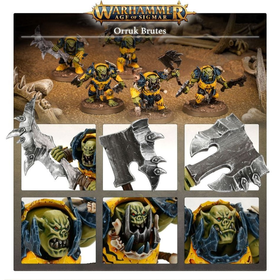 Age of Sigmar | Orruk Warclans | Brutes | Plastic Unit Box