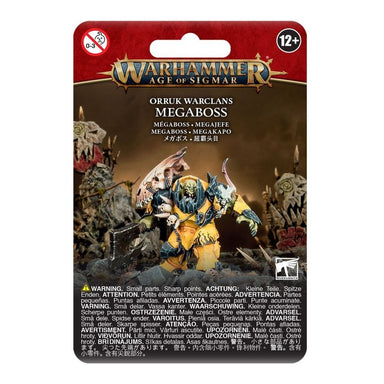 Age of Sigmar | Orruk Warclans | Megaboss | Plastic Blister Pack