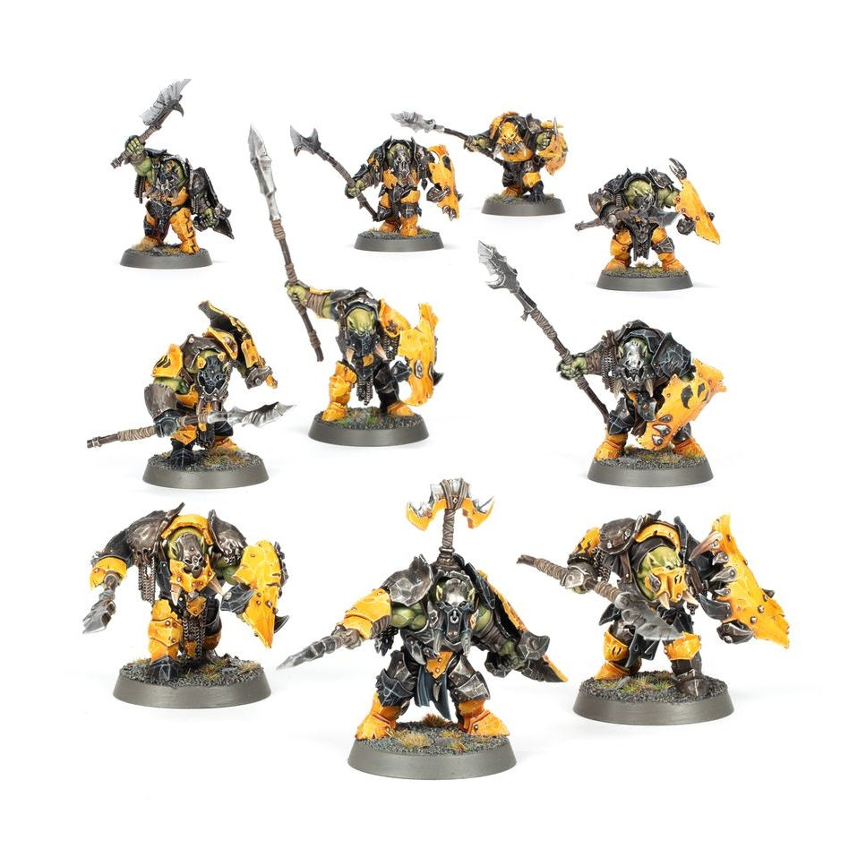 Games Workshop | AOS Age of Sigmar | Orruk Warclans | Orruk Ardboys | Plastic Unit Box