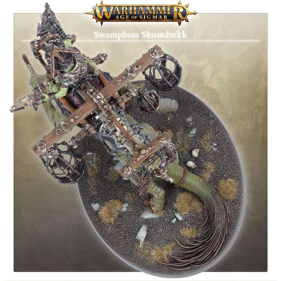 Age of Sigmar | Orruk Warclans | Swampboss Skumdrekk | Plastic Unit Box
