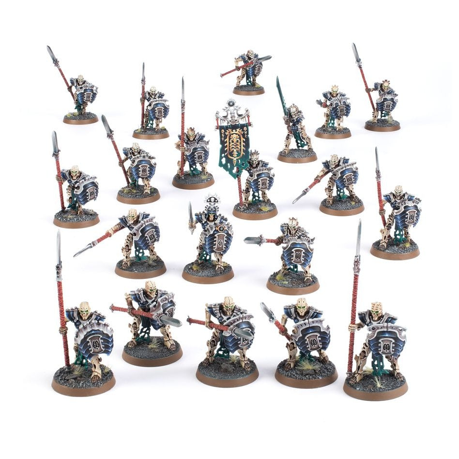 Age of Sigmar | Ossiarch Bonekeepers | Mortek Guard | Plastic Unit Box