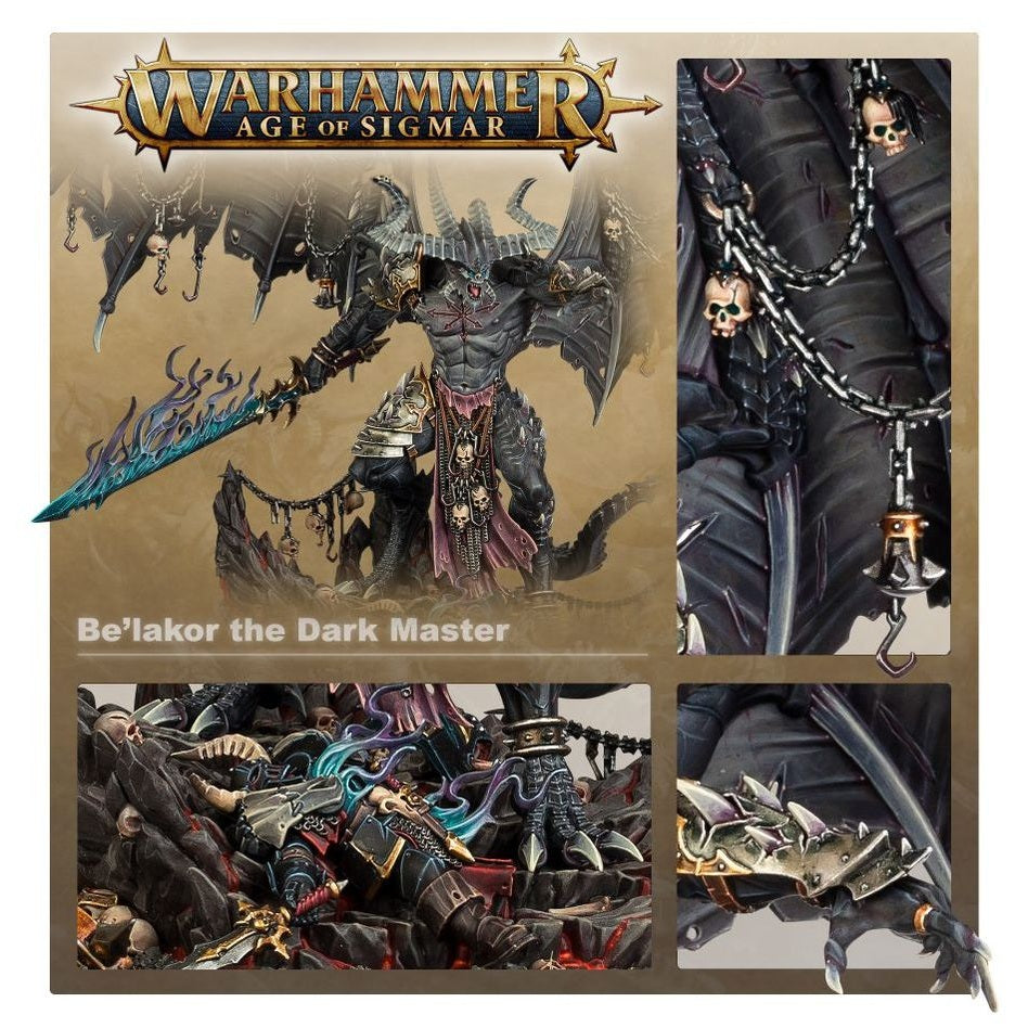 Age of Sigmar | Slaves to Darkness | Be'Lakor, The Dark Master | Plastic Unit Box