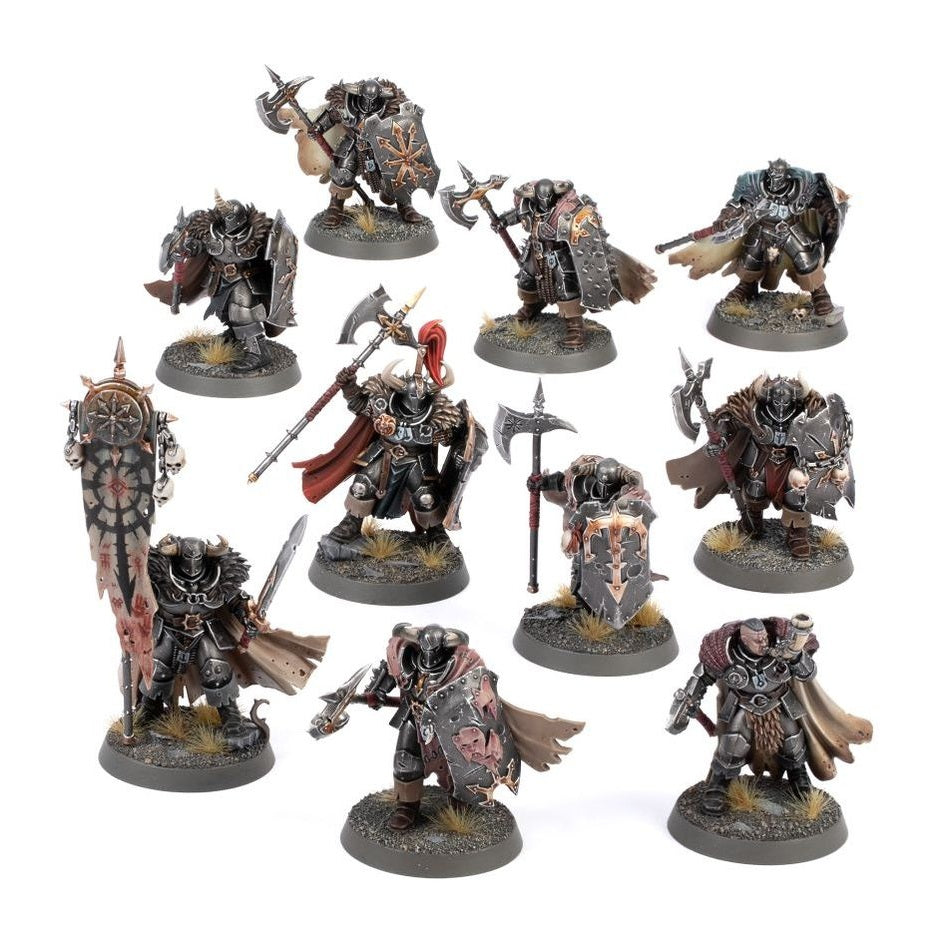 Games Workshop | AOS Age of Sigmar | Slaves to Darkness | Chaos Warriors | Plastic Unit Box
