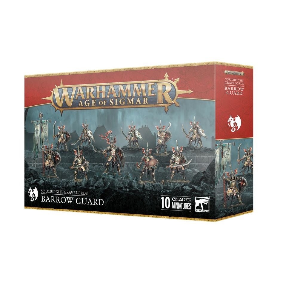 Age of Sigmar | Soulblight Gravelords | Barrow Guards | Plastic Unit Box