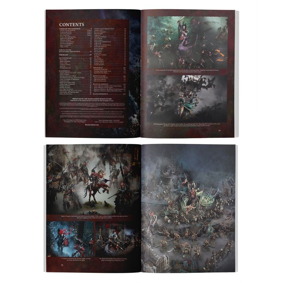 Age of Sigmar | Soulblight Gravelords Battletome | Hardback Sourcebook