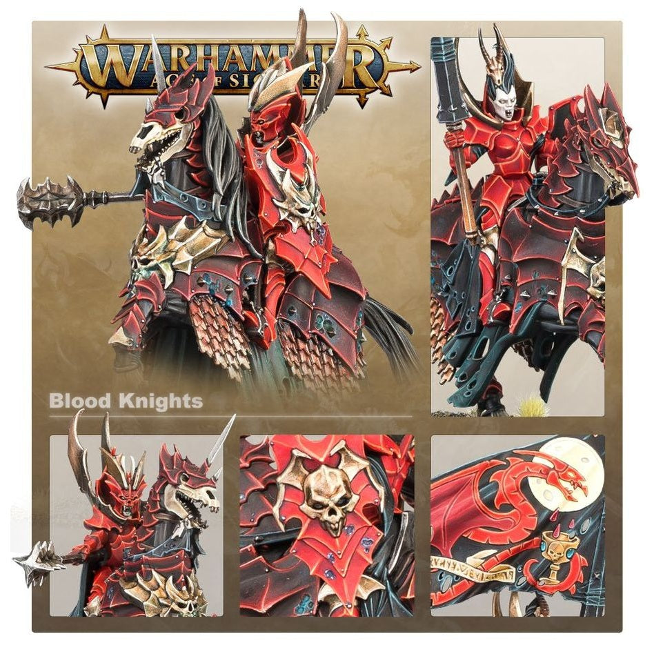 Age of Sigmar | Soulblight Gravelords | Blood Knights | Plastic Unit Box