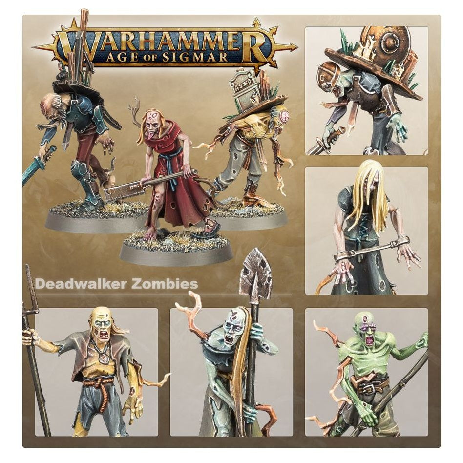 Age of Sigmar | Soulblight Gravelords | Deadwalker Zombies | Plastic Unit Box