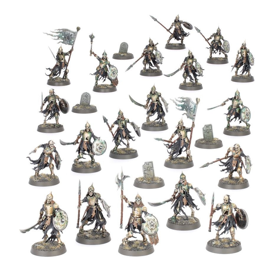 Age of Sigmar | Soulblight Gravelords | Deathrattle Skeletons | Plastic Unit Box