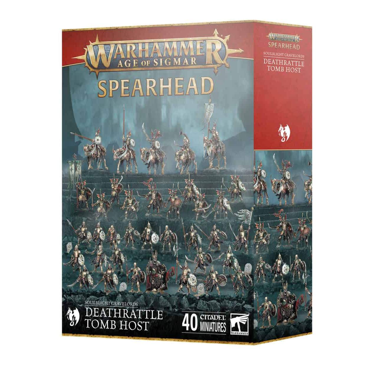 Age of Sigmar | Soulblights Gravelords | Spearhead | Deathrattle Tomb Host | Plastic Starter Box