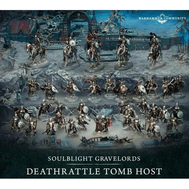 Age of Sigmar | Soulblights Gravelords | Spearhead | Deathrattle Tomb Host | Plastic Starter Box