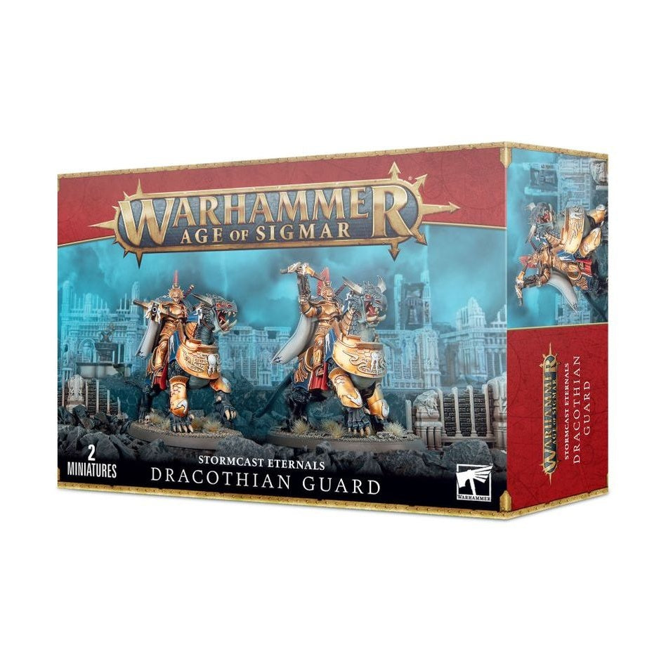 Games Workshop | AOS Age of Sigmar | Stormcast Eternals | Dracothian Guard | Plastic Unit Box