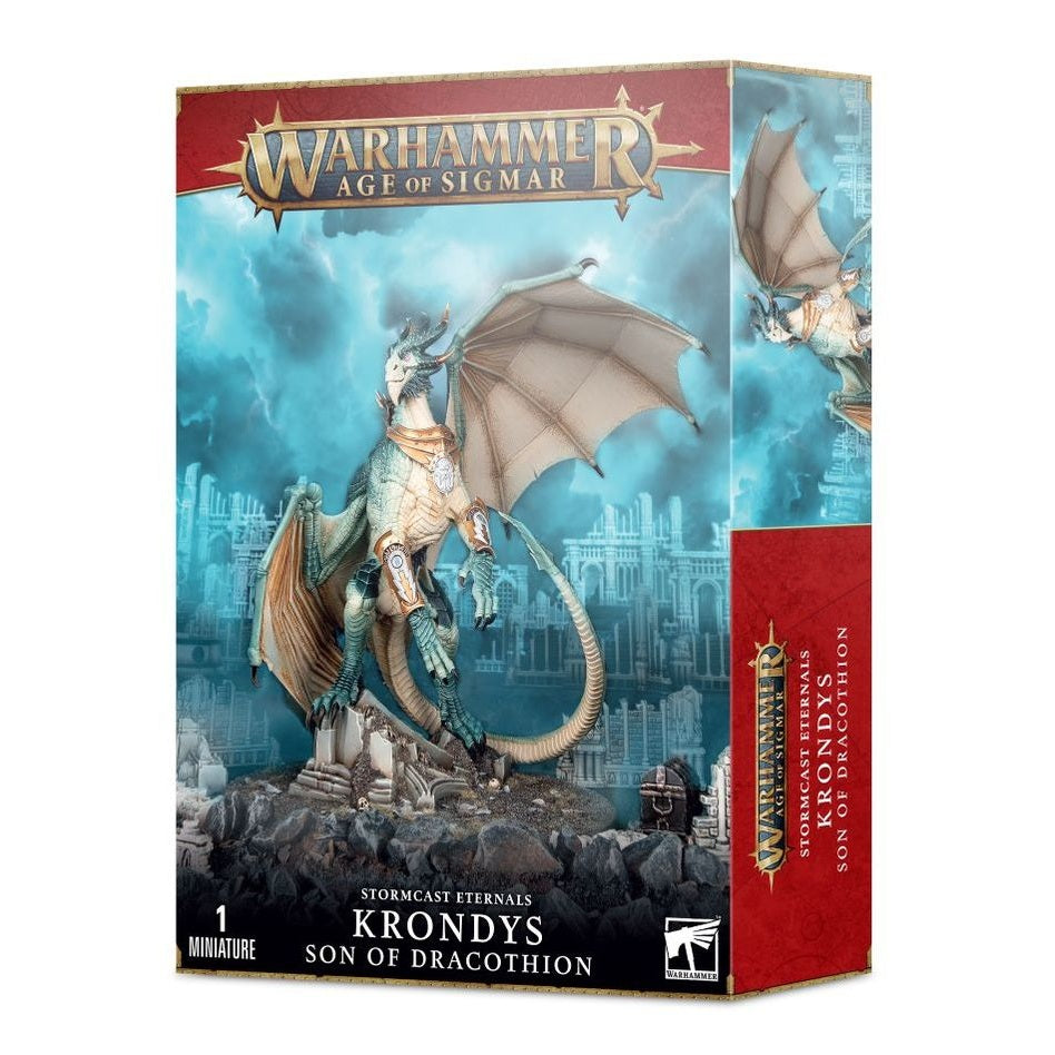 Age of Sigmar | Stormcast Eternals | Krondys, Son of Dracothion | Plastic Unit Box