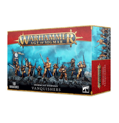 Age of Sigmar | Stormcast Eternals | Vanquishers | Plastic Unit Box