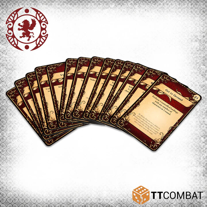 Carnevale | Agenda Cards | Cards | TTCombat | Miniature Kingdoms