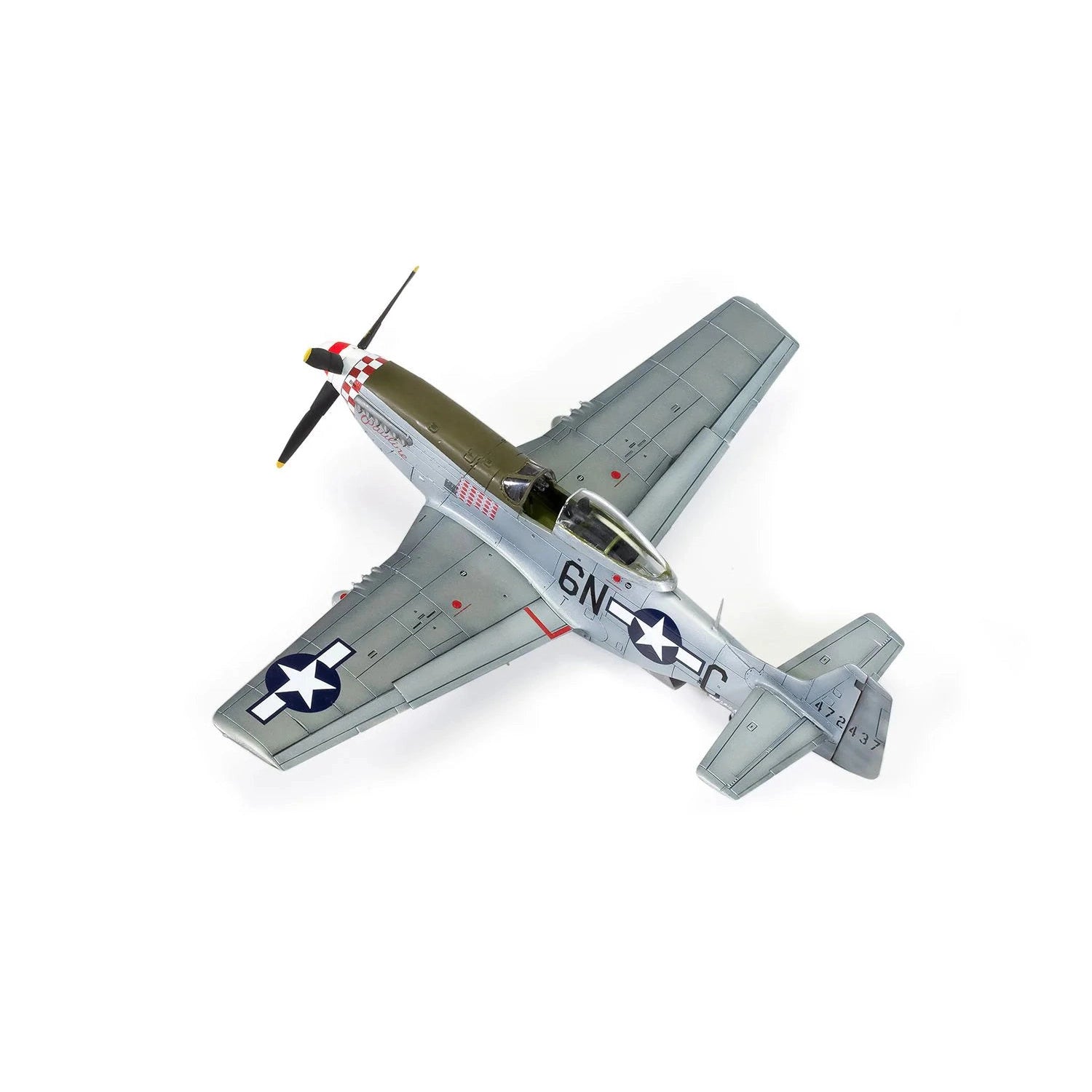 Airfix | American | North American P-51D Mustang | 1/72 Plastic Vehicle Kit
