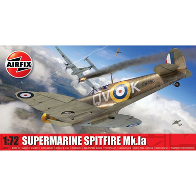 Airfix | British | Supermarine Spitfire Mk.1a | 1/72 Plastic Vehicle Kit