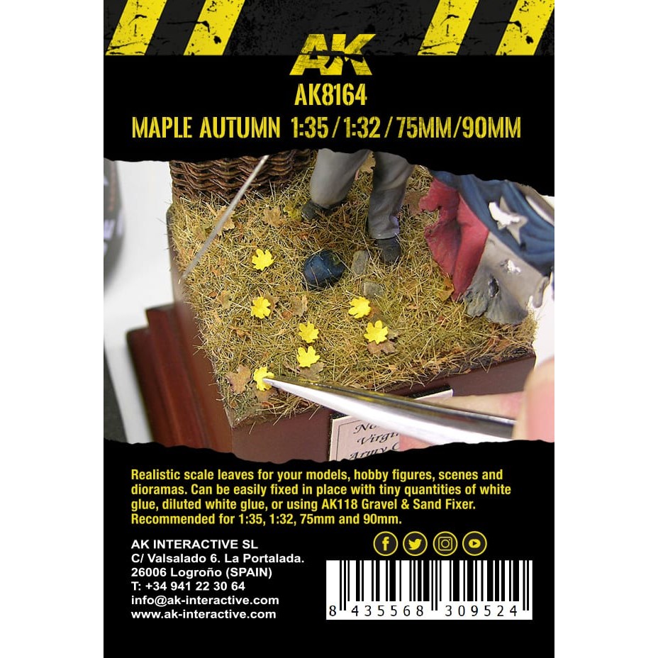 Ak Diorama | Maples Leaves Autumn | AK8164