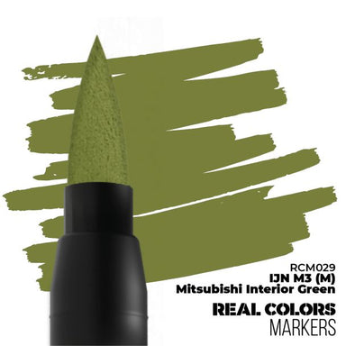 Ak Interactive | Real Color | Acrylic Marker IJN Mitsubishi Interior Green M3 | RCM029