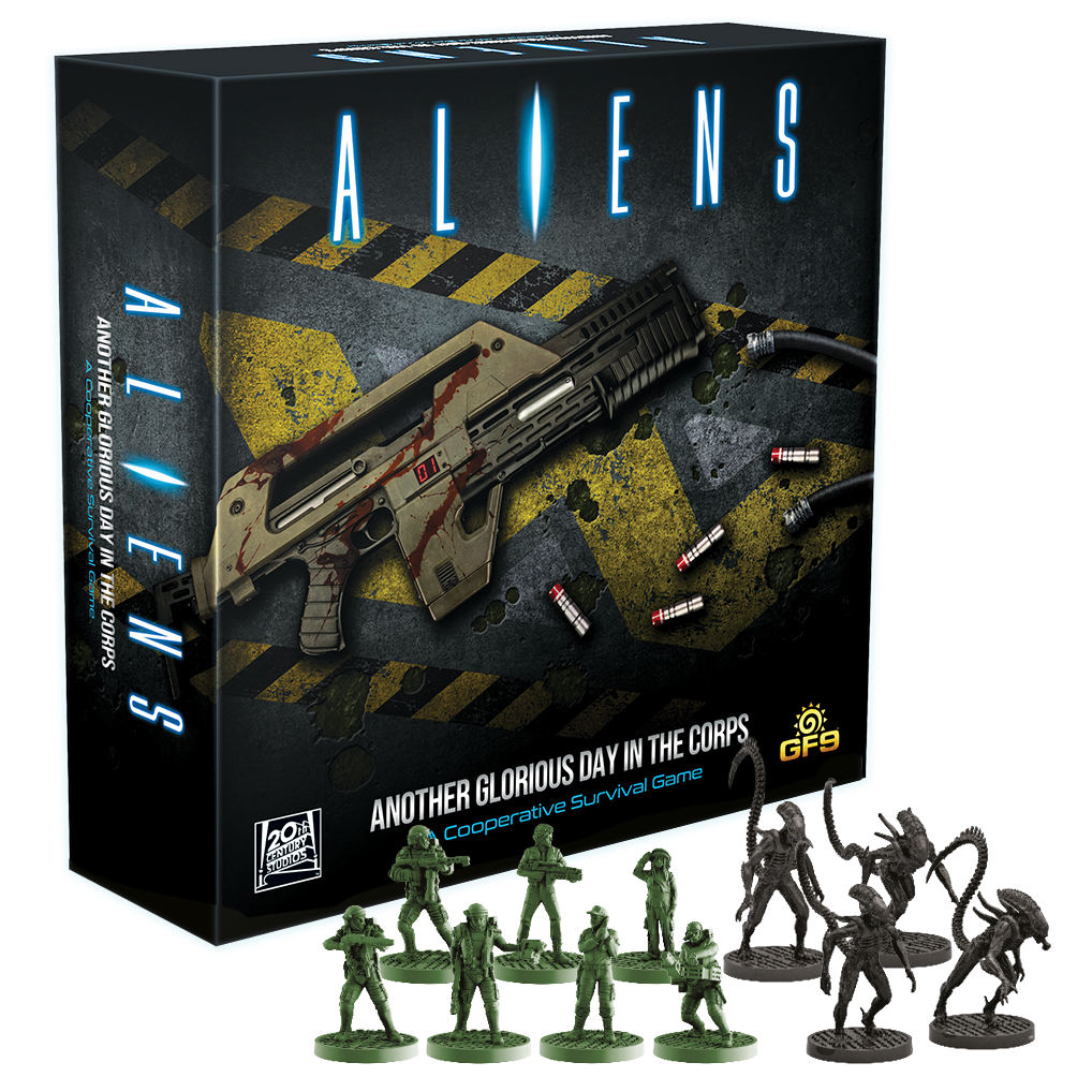 Gale Force 9 Aliens | Another Glorius Day In The Corp | 28mm Plastic Starter | Battlefront | Miniature Kingdoms